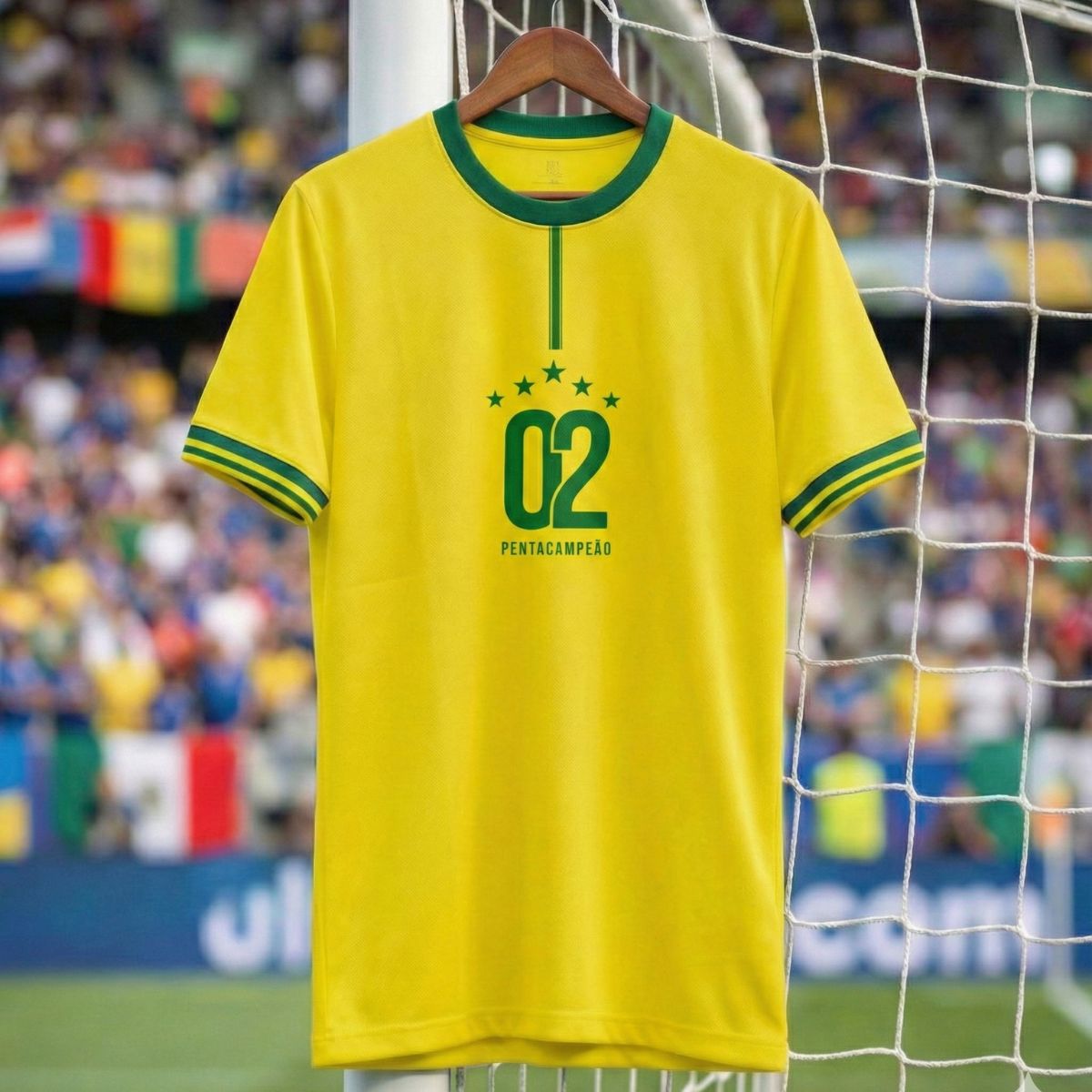camisa brasil copa rumo ao hexa
